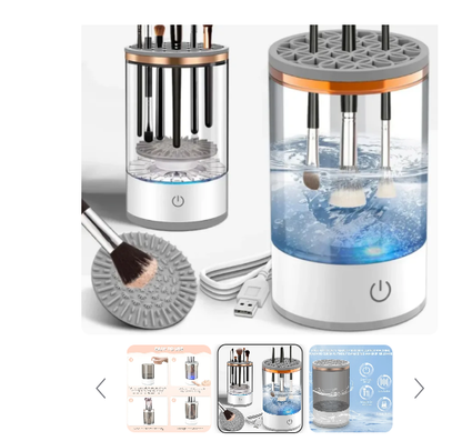 Automatic Makeup Brush Cleaner